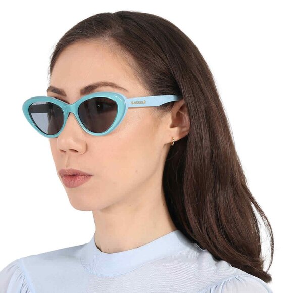 Gucci Blue Cat Eye Sunglasses New w/ Full Box - Picture 1 of 4